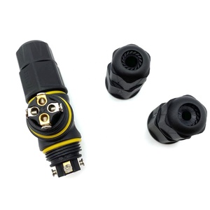 IP68 Electrical Cable Waterproof <strong>Connector</strong> 4 Pin <strong>3</strong> Pin Terminal Adapter Wire <strong>Connector</strong> - Product Image 2