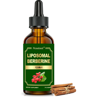 Formule à base de plantes certifiée GMP OEM/ODM sous marque privée, 12-en-1, gouttes liquides liposomales de berbérine pour MetaboBoost et amélioration digestive