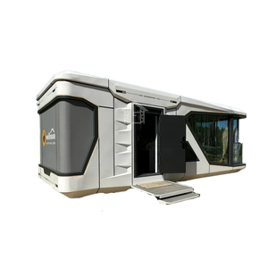 Cápsula espacial moderna de acero de alta tecnología para hoteles boutique, apartamentos, tiendas, parque, baño, sala de estar, cocina, dormitorio - Product Image 1