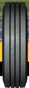 ยางรถบรรทุก GITI 215/75R17.5 แบบไม่มียางใน พร้อมล้อ - Product Image 3