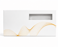 Boîte d'emballage personnalisée avec insert, carton pliable en gros pour emballage de gloss à lèvres, stylo, eye-liner, crayon
