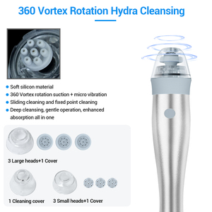 Máquina Profesional de Cuidado Facial 12 en 1 Multidimensional para Eliminar Puntos Negros, Hidrodermoabrasión con Rotación de Vórtice de 360° - Product Image 5