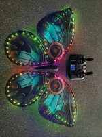 Drone LED en forme de papillon TIGERGOODS, utilisé pour la décoration d'événements, les mariages, les spectacles sur scène et la promotion commerciale