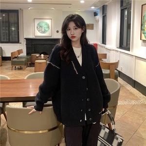 2022 Áo Len Casacos Femininos Inverno Dài Cardigan Áo Len Dệt Kim Nữ Quần Áo Mùa Đông De Femme Pull Femme - Product Image 4