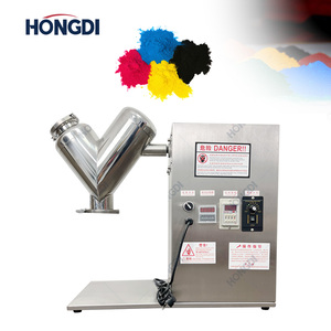 เครื่องผสมแบบเคลื่อนที่อัตโนมัติ HONGDI สแตนเลส 10 ลิตร พร้อมมอเตอร์ AC ประหยัดพลังงาน สำหรับอาหาร เครื่องสำอาง และสารเคมี 220V/110V - Product Image 2
