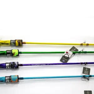 Vara de pesca jigging personalizada por atacado Vara de carbono sólida jigging