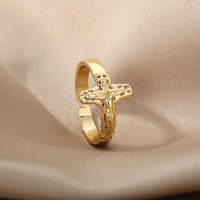 Bague tendance en acier inoxydable plaqué or 18 carats avec pierre de naissance et zircon, bijoux de fiançailles et accessoires de collier DIY