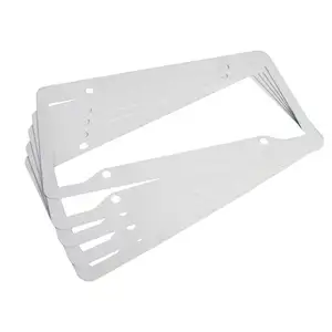 Wholesale Metal Motorcycle Plate Holder License Plate Cover Custom USA Car License Plate Frame