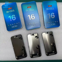 Écran LCD de téléphone portable pour iPhone 11 12 13 14 15 16 17 Pro Max, remplacement d'écran OLED d'origine pour iPhone X Xs Xr 6 7 8 Plus