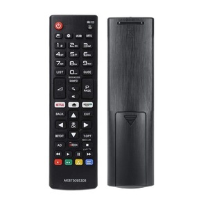 Control remoto universal para <span class=keywords><strong>LG</strong></span> Smart <span class=keywords><strong>TV</strong></span> AKB75095308 Botón de mano infrarrojo de plástico con código fijo - Product Image 5