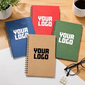 Cuadernos Personalizados de Alta Calidad con Encuadernación en Espiral, Tapa Dura, Impresión Offset, Impresión de Logotipo, Cuadernos Espirales al por Mayor - Product Image 1