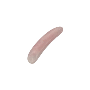 Aplicador de Crema para Ojos de Cuarzo Rosa Curvo, <span class=keywords><strong>Mini</strong></span> Palo de Gua Sha para Reducir la Hinchazón y las Ojeras, Herramienta de Masaje Facial - Product Image 3