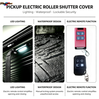 Couverture de benne électrique enroulable en aluminium avec télécommande pour GWM Cannon Poer Pickup 2022+ Accessoires extérieurs