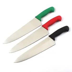 ידית פלסטיק מטבח בישול סכין שף 8 אינץ' חיתוך בשר מטבח סכין שף 10 אינץ'