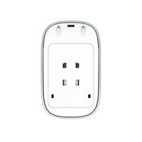 Standard UE Volume élevé 39 sonneries sonnette de porte cinétique numérique sans fil auto-alimentée étanche avec 39 interrupteurs muraux