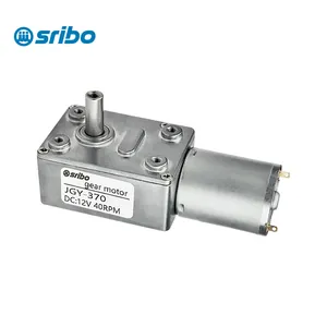 Motor de engranaje helicoidal de alta torsión 370 6mm 12v 24v dc con larga vida útil, el mejor de China