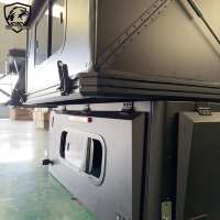 KYKY Huntoo Aluminium 4 Saisons Pop-up Truck Camper Hard Sided Camper Shell Pickup Camper pour Overlanding