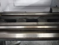 Tour CNC à banc plat CK6150, portée maximale 500 mm, guides usinés, machine de tournage CNC pour l'usinage de tiges et de disques métalliques