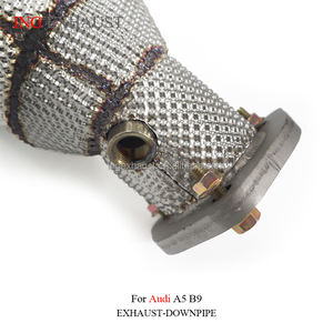 Tubo de escape ING para AUDI <span class=keywords><strong>A5</strong></span> B9 Precursor de dos puertas/cuatro puertas/4WD 2017 + 2,0 T con escudo térmico catalítico pieza de rendimiento automático - Product Image 5