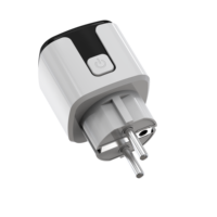 Prise intelligente Wi-Fi SIXWGH EU 16A, prise électrique, commande vocale Alexa, fonction de surveillance et de minuterie, compatible Tuya Smart