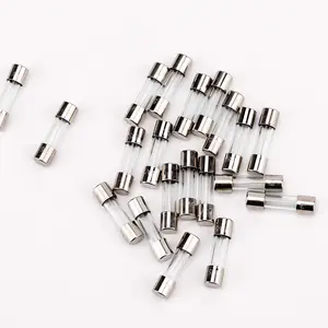 2A 3.5A 4A 5A 6A 8A 10A 12A 15A 20A 25A 30A 250v 5 x20mm Automotive Electronic Clear Glass Tube Slow Blow Fuse