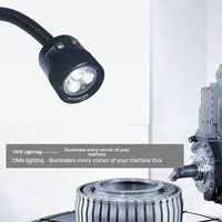 Lampu Mesin Jahit Fleksibel ONN-M3W IP65 4.5W, 24/220V. Membelok ke Tempat-Tempat Sempit. CE/RoHS. Anti Debu & Terang.