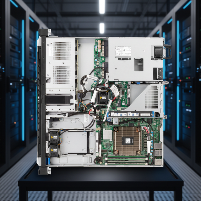 Powerful Compact 1u Rack Server Hpe Dl20 Gen11 Database Server with Ddr5 128gb Max
