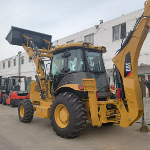 Chargeuse-pelleteuse Caterpillar Cat420F Cat 420F2 430F 420E d'occasion en bon état à vendre - Product Image 1