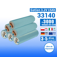 33140 33138 40135 46135 60140 Gotion 3.2V 15Ah 20Ah 25Ah 50Ah Cellule de batterie cylindrique rechargeable LiFePO4 3000 cycles solaires