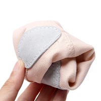 Zapatillas de Ballet de Lona Suave para Niñas, Zapatillas de Danza Elásticas de Color Sólido para Competencia y Práctica