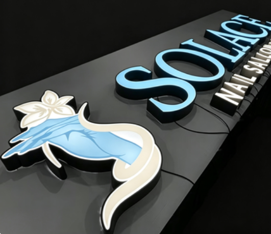 Custom Outdoor Channel Letter Sign Led Premium Acrylic LED Letters Custom 3D Illuminated Channel Sign with CE RoHS