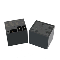 TONGLING 24V DC 250VAC Modul Relay Elektromagnetik Tipe Penyegelan untuk Pemasangan Inline PCB JQX-16F T91 40A 5Pin 5Way