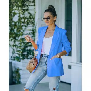 <span class=keywords><strong>Blazers</strong></span> Femininos Formal Candy Color 2025: Novos Casacos e Jaquetas de Terno com Botões, Moda Primavera e Lazer (Preço Acessível) - Product Image 2