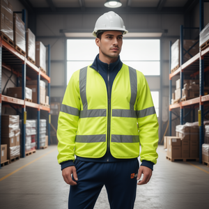 Sudadera Larga con Cierre Regular Ttake, Ropa de Trabajo, Ropa de Seguridad Reflectante - Product Image 3