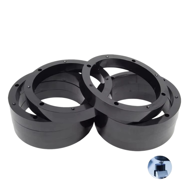 Waterproof Black ABS Plastic Injection Molded Motor Housing Custom Protective Enclosure for Industrial Lighting