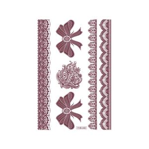 Kit de Tatuajes de Henna a Prueba de Agua, Diseño Floral Tradicional, Pegatinas de Tatuajes Temporales Desprendibles, Seguras para la Piel, Tatuajes de Henna para Festivales - Product Image 5