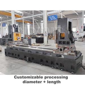 เครื่องเจาะสองด้าน CNC ศูนย์กัดแนวนอนสำหรับก้านเพลา2000มม - Product Image 5