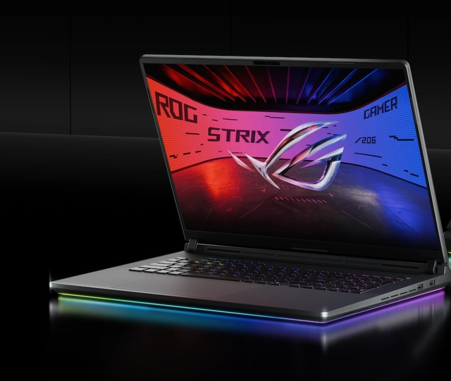 ROG Strix Scar 8 Plus Gaming Laptop 18-Inch AMD  9-9955HX 16GB DDR5 RAM 1TB NVMe SSD 2560x1600 Display Windows 11 Home
