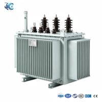 Distribution d'énergie sécurisée pour les champs pétroliers et gaziers 100KVA-1600KVA Transformateur de puissance immergé dans l'huile en alliage amorphe Économe en énergie