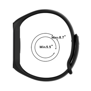 Eraysun <span class=keywords><strong>Correa</strong></span> de Silicona para Reloj <span class=keywords><strong>Xiaomi</strong></span> <span class=keywords><strong>Mi</strong></span> <span class=keywords><strong>Band</strong></span> 7, <span class=keywords><strong>6</strong></span>, 5 NFC, <span class=keywords><strong>Correa</strong></span> de Goma, Accesorios de Pulsera - Product Image 5