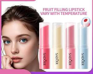 Bálsamo Labial Hidratante y Humectante con Sabor a Sándwich de Fresa, Termocrómico, Venta Directa de Fábrica para Comercio Exterior - Product Image 2