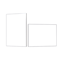Boîte à lumière LED ultra-mince BOZE A1-A4 en aluminium, cadre à clipser sur pied, cadre d'affichage rétroéclairé, résistant aux intempéries, 1000 lumens, couleur pleine