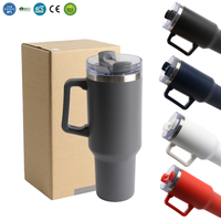 Gobelet isotherme en acier inoxydable à double paroi, sans BPA, 40 oz, pour le camping en plein air, vente en gros, ODM, couleur personnalisée