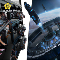 Système de cinéma 3D autostéréoscopique commercial Eplay à retour sur investissement élevé, vente directe usine, pour espaces d'investissement 800*600*550