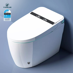 CHẬU VỆ SINH Thông Minh Một Mảnh Điện Tử Tự Động Châu Âu Nhà Máy Triều Châu Bồn Cầu Thông Minh Không Bình Chứa Gốm - Product Image 1