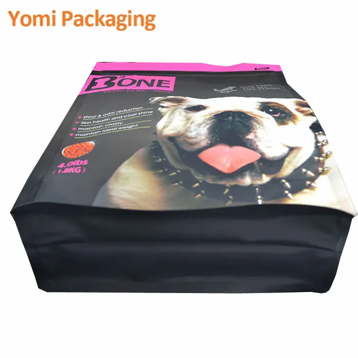 로고 맞춤형 인쇄 인감 지퍼 제조 업체 도매 10kg 플라스틱 개 가방 애완 동물 식품 포장