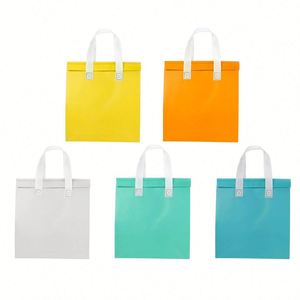 Sac isotherme jetable en aluminium coloré et portable pour emballages de café, lait et thé à emporter, respectueux de l'environnement - Product Image 4