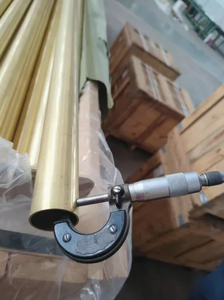 Matériau de construction résistant à la corrosion, tube rond sans soudure en cuivre pur à 99,9 % personnalisé T1/2/3 pour climatisation/réfrigérateur - Product Image 6