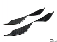 Lame de pare-chocs avant en fibre de carbone sèche 3K de haute qualité, style AC amélioré, compatible BMW M3 M4 G80 G82, kit carrosserie, outils automobiles