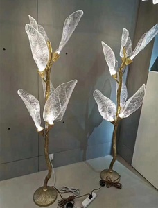 All-copper Acrylic <b>Light</b> Luxury Living Room Chandelier Minimalist Elegant Suitable Villa Bedroom Dining Room Tree <b>Branch</b> Design - Product Image 1